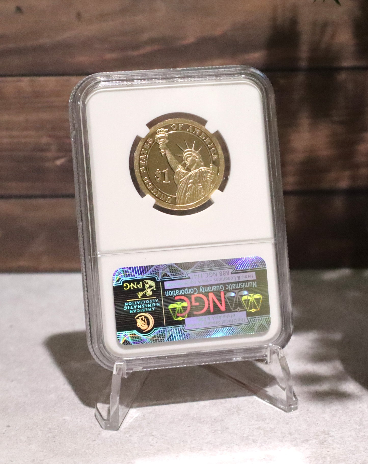 2013-S 1D NGC PF69 Ultra Cameo - 28th President Woodrow Wilson - 3800568-69