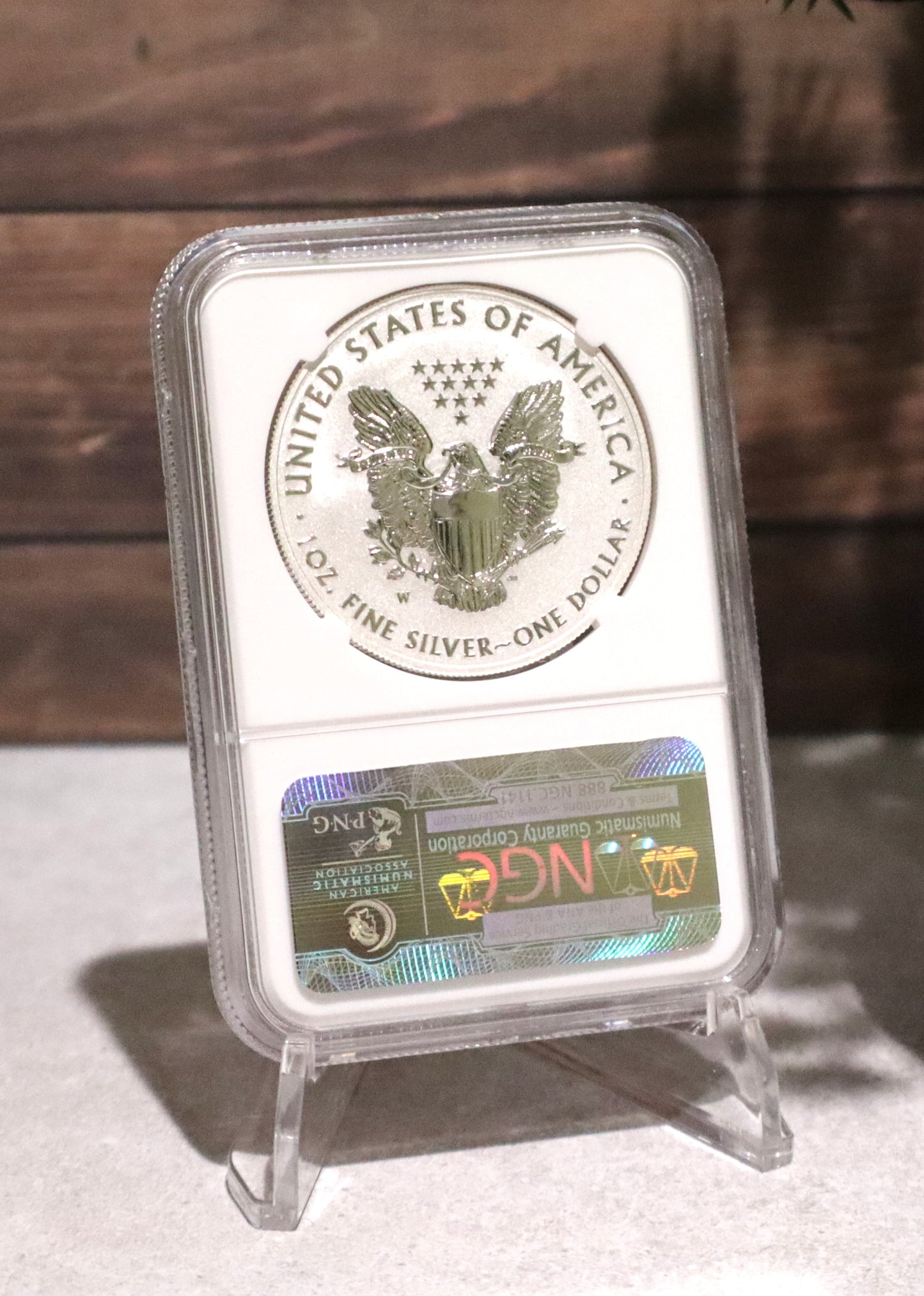 2013-W NGC PF69 Reverse Proof Silver Eagle Early Releases - 3782936-024