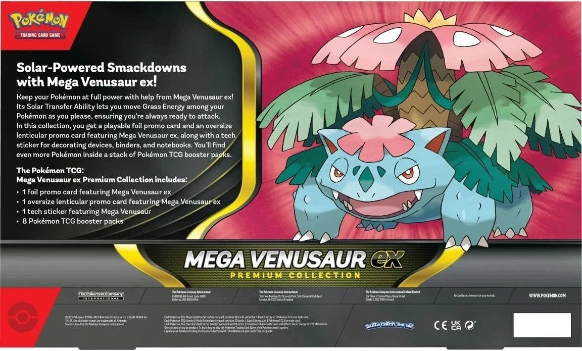 Pokemon TCG Mega Venusaur ex Premium Collection