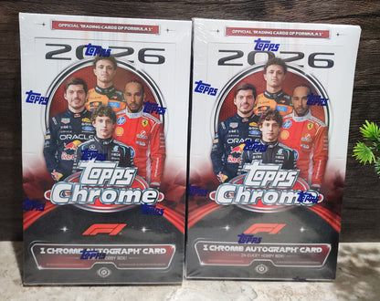 2026 Topps Chrome Formula 1 Hobby Box