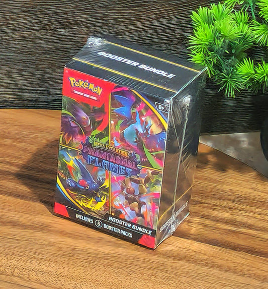 Pokémon TCG: Mega Evolution: Phantasmal Flames: Booster Bundle