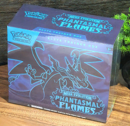 Pokémon TCG: Mega Evolution: Phantasmal Flames: Elite Trainer Boxes ETB