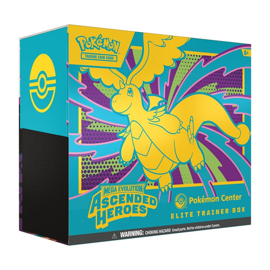 Pokemon TCG Mega Evolution Ascended Heroes Pokemon Center Elite Trainer Box PKC ETB