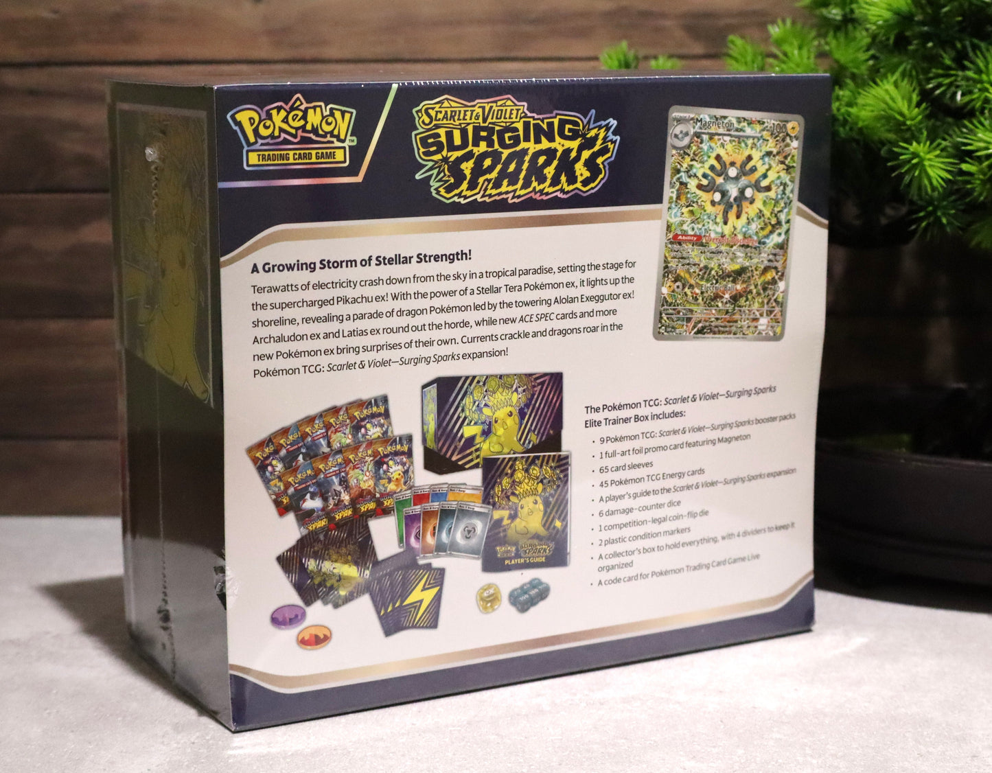 Pokémon TCG: Scarlet & Violet: Surging Sparks: Elite Trained Box