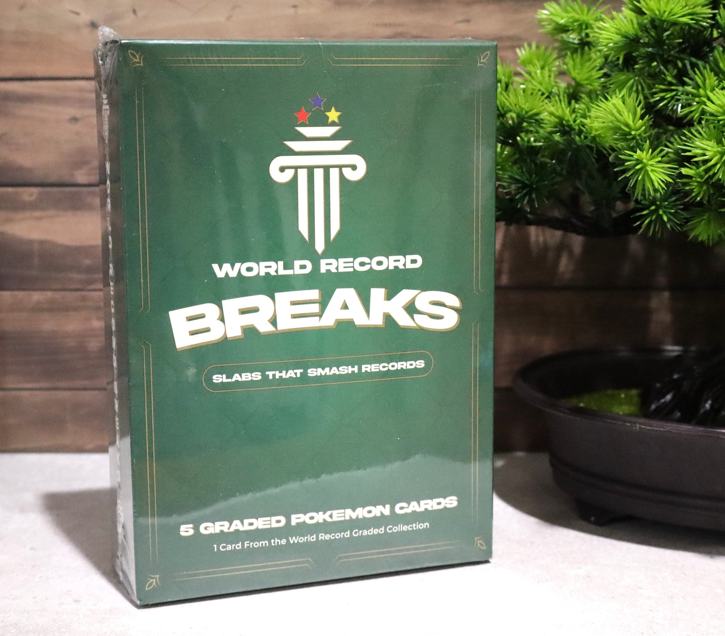 World Record Breaks Pokémon Trading Card Box (Factory Sealed)