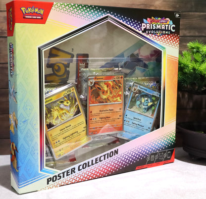 Pokémon TCG: Scarlet & Violet: Prismatic Evolution: Poster Collection (Factory Sealed)