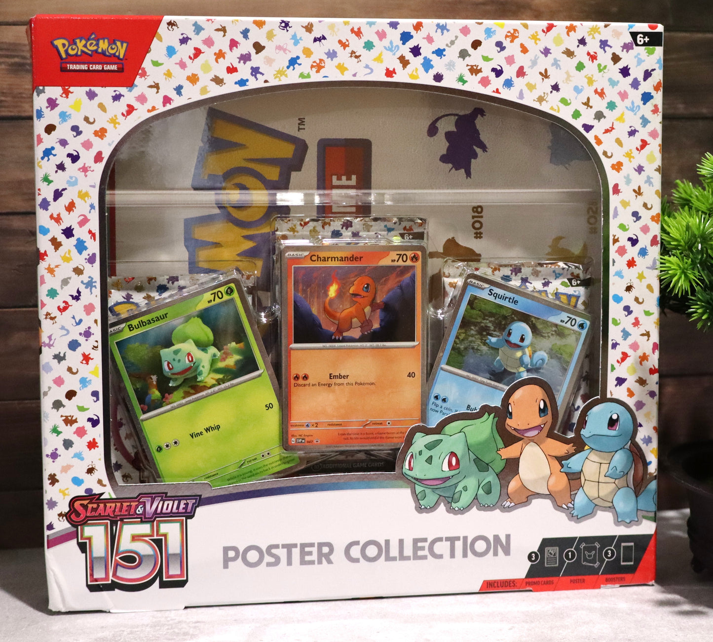 Pokémon TCG: Scarlet & Violet: 151: Poster Collection (Factory Sealed)