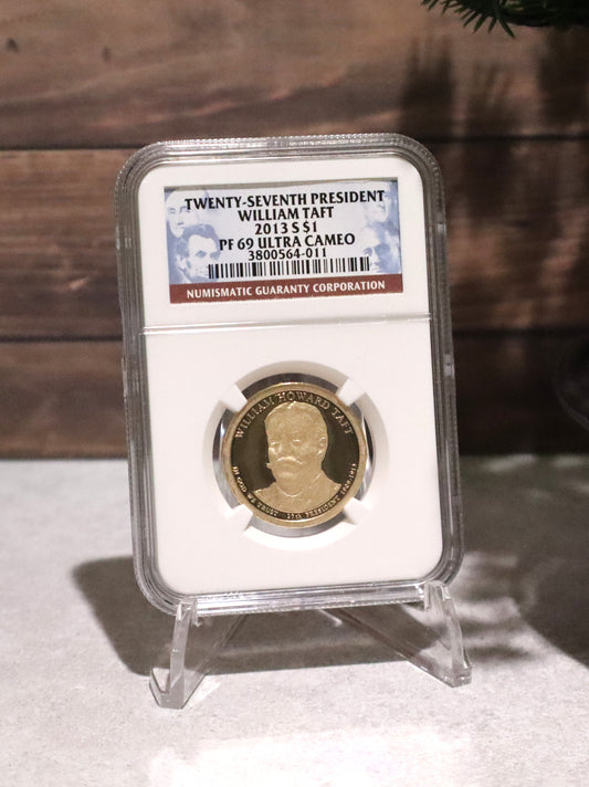 2013-S 1D NGC PF69 Ultra Cameo - 27th President William Taft - 3800564-011