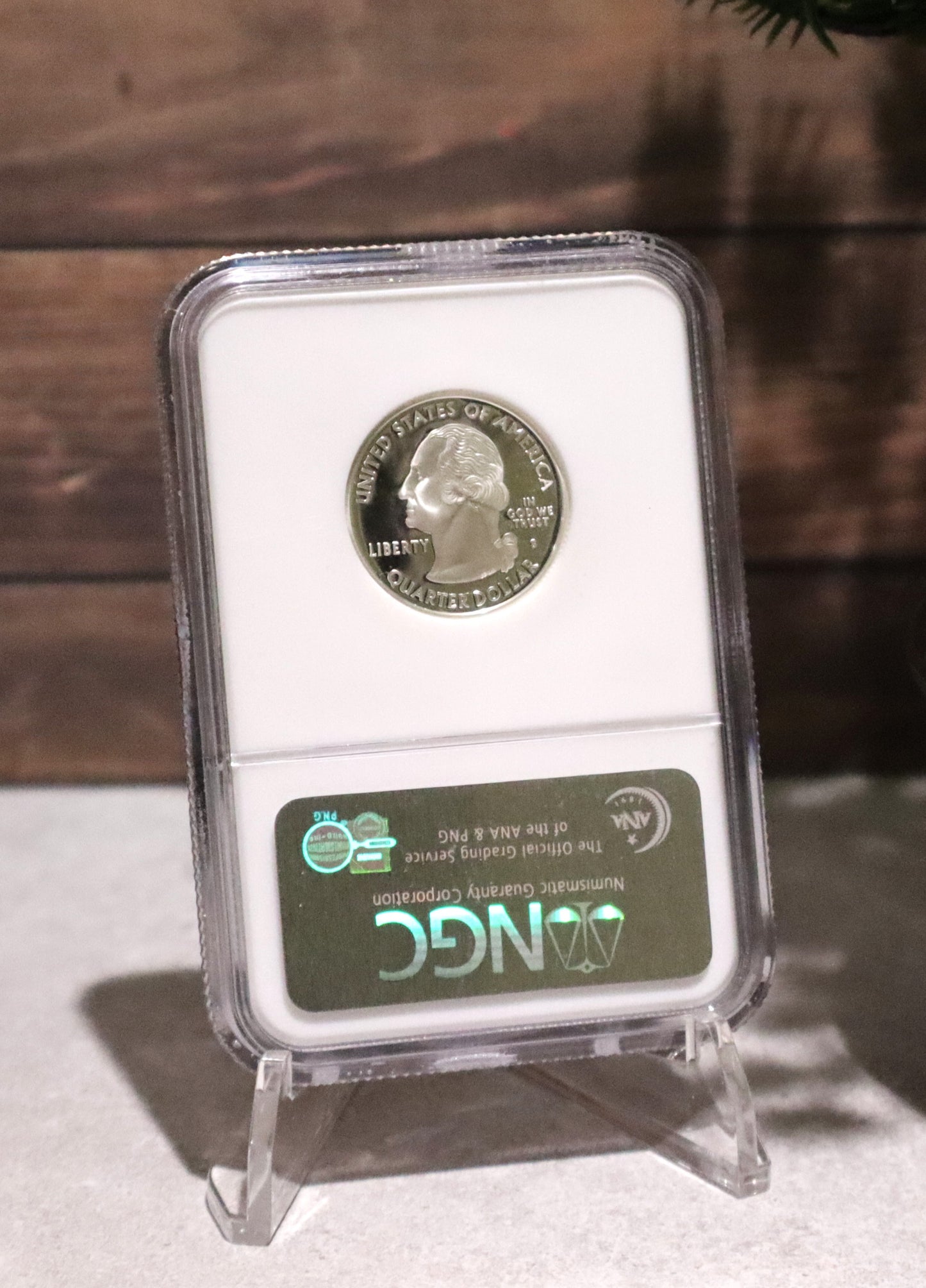 2008-S Silver 25C NGC PF69 Ultra Cameo Oklahoma - 3197919-032