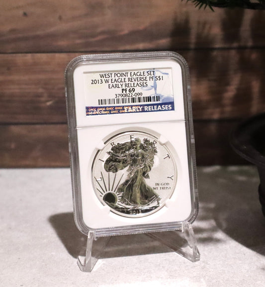 2013-W NGC PF69 Reverse Proof Silver Eagle Set Early Releases - 3790822-099