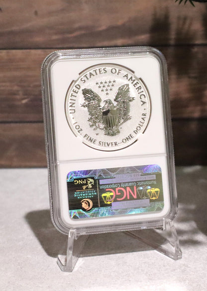 2013-W NGC PF69 Reverse Proof Silver Eagle Set Early Releases - 3790822-099