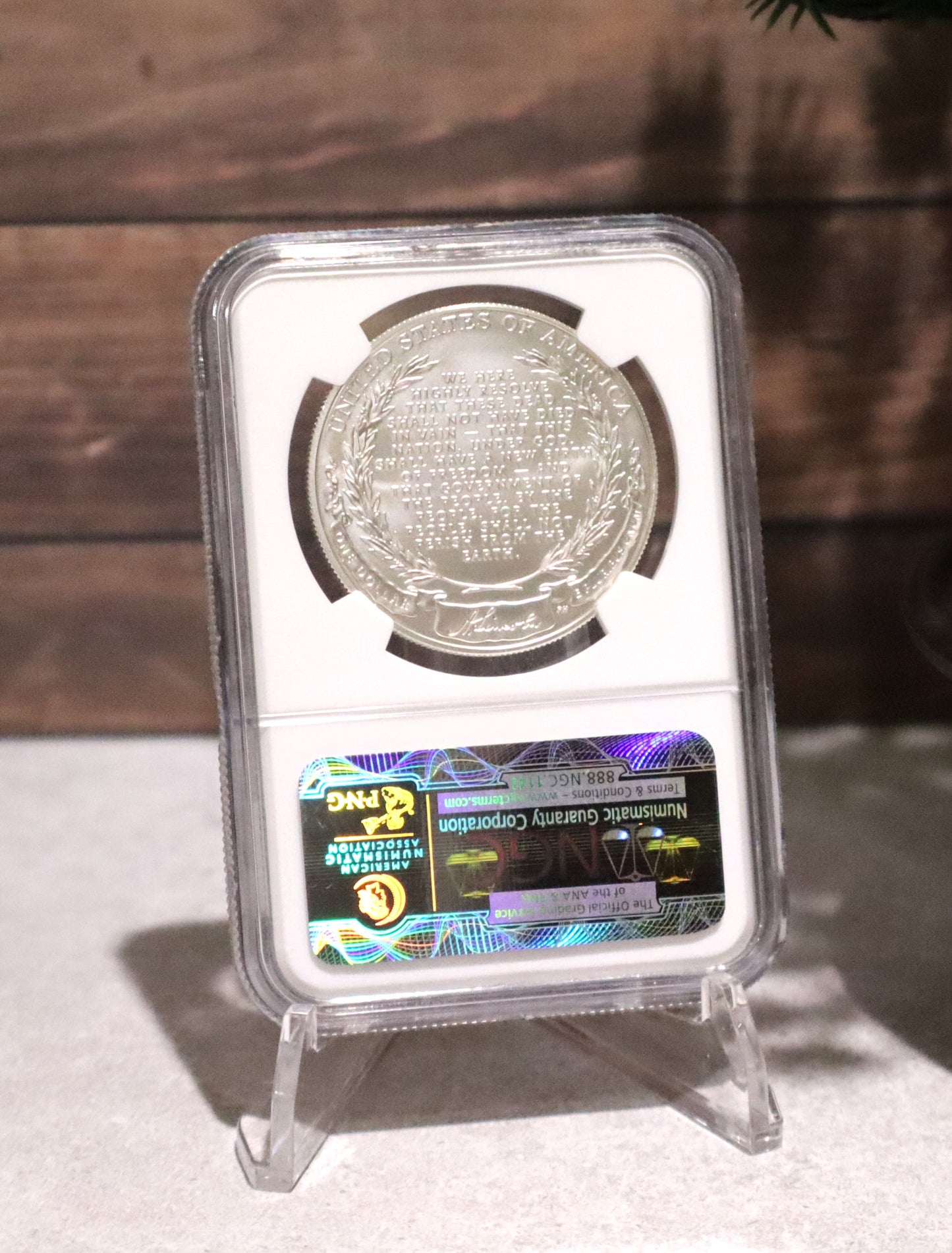 2009-P 1D NGC MS69 Lincoln Bicentennial Silver Dollar - 2531476-040