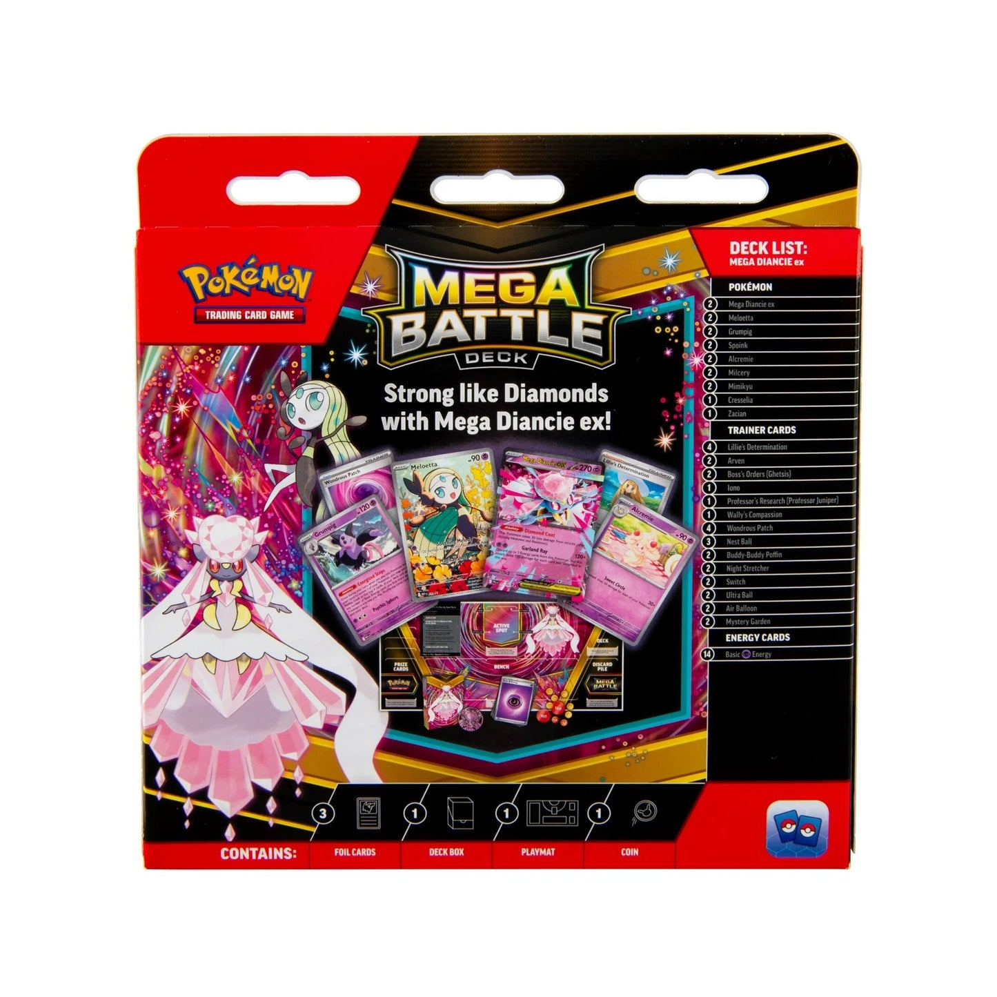 Pokémon TCG: Phantasmal Flames: Mega Grengar Ex & Mega Diancie Ex Battle Decks