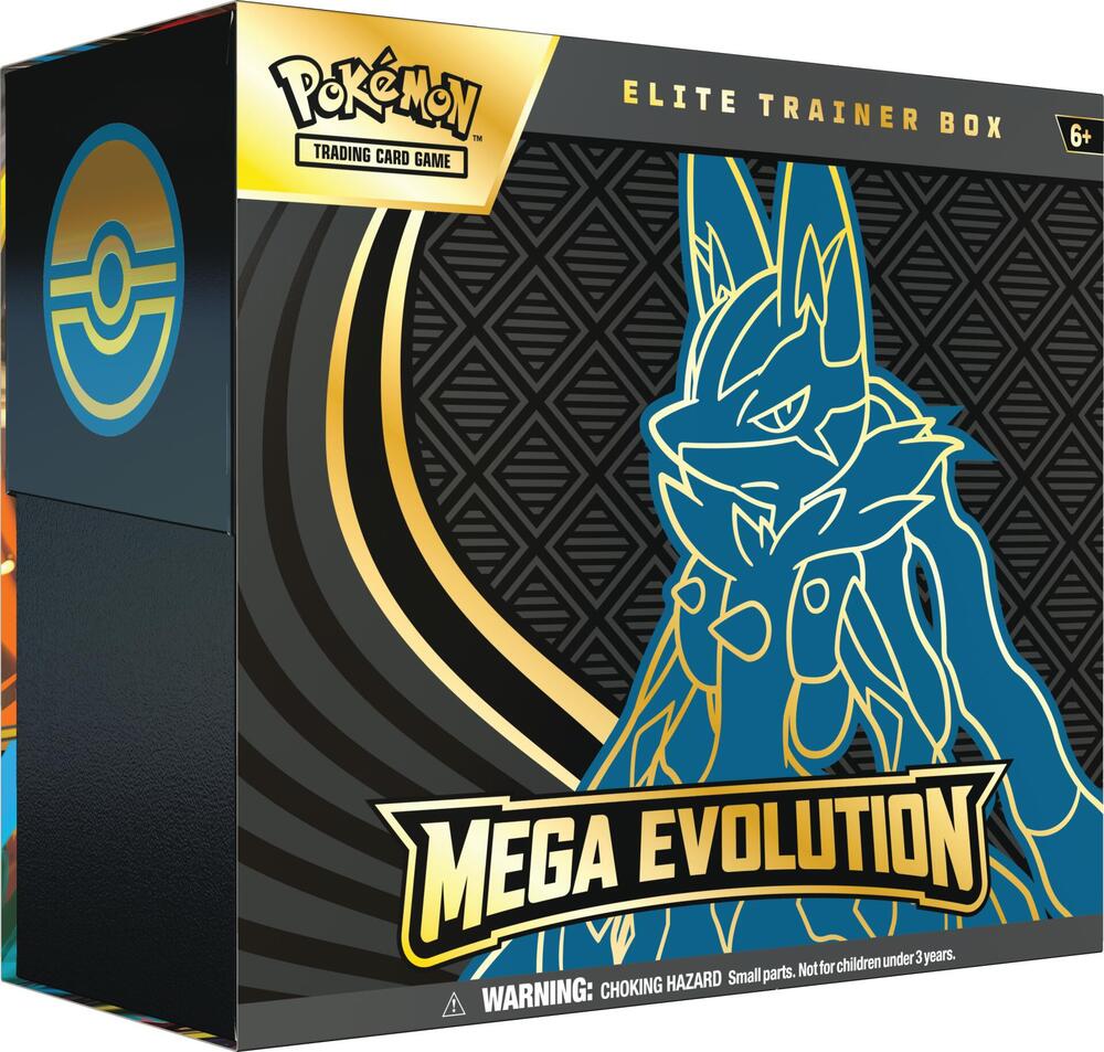 Pokémon TCG ME01 Mega Evolution Elite Trainer Box Mega Lucario ex