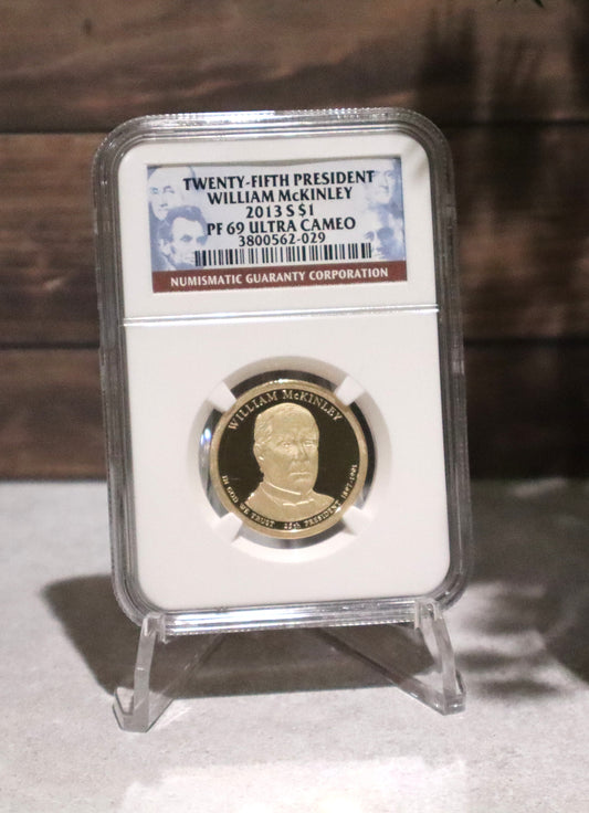 2013-S 1D NGC PF69 Ultra Cameo - 25th President William McKinley - 3800562-029