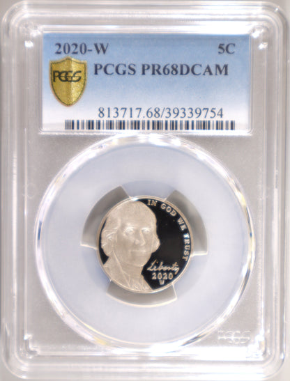 2020-W 5C PCGS PR68DCAM - 813717.68/39339754