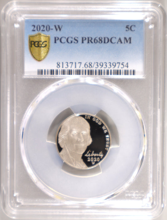 2020-W 5C PCGS PR68DCAM - 813717.68/39339754