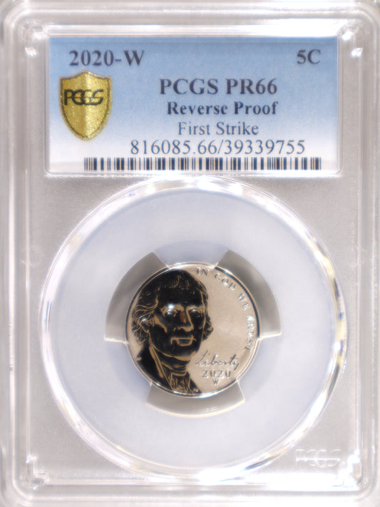2020-W 5C PCGS PR66 Reverse Proof - 816085.66/39339755