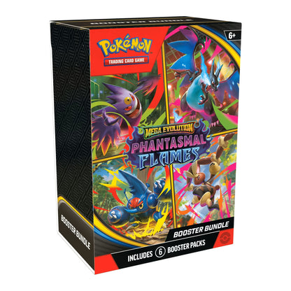 Pokémon TCG: Mega Evolution: Phantasmal Flames: Booster Bundle