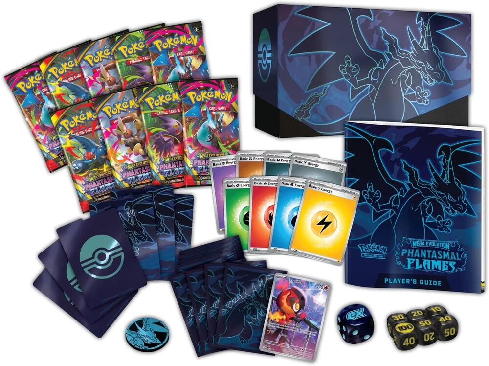 Pokemon TCG ME02 Phantasmal Flames Elite Trainer Box