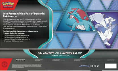 Pokemon TCG Salamence ex & Reshiram ex Premium Collection