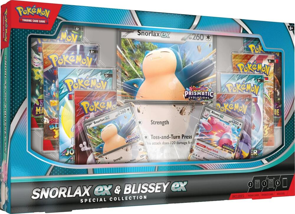 Pokemon TCG Snorlax ex & Blissey ex Special Collection