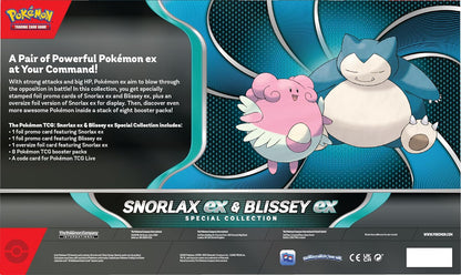 Pokemon TCG Snorlax ex & Blissey ex Special Collection