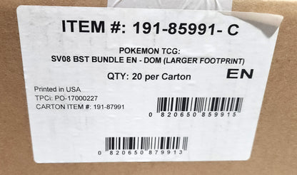 Pokemon TCG SV08 Surging Sparks Booster Bundle (Retail)