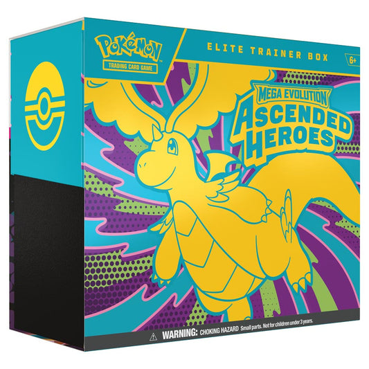 Pokemon TCG Mega Evolution Ascended Heroes Elite Trainer Box ETB