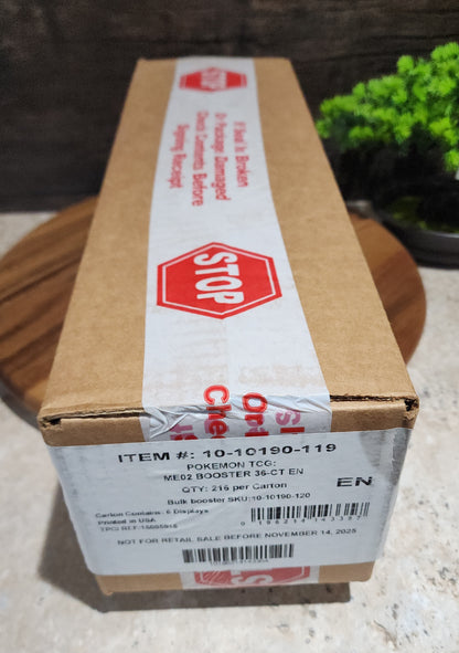 Pokémon TCG: Phantasmal Flames: Case of Booster Display Boxes (6) Sealed