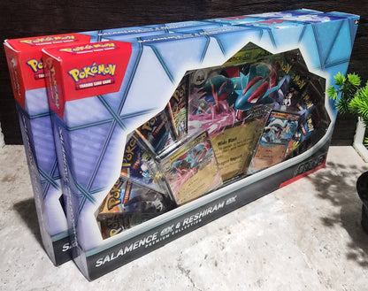 Pokemon TCG Salamence ex & Reshiram ex Premium Collection