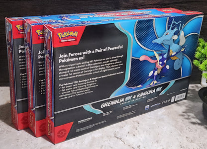 Pokemon TCG Greninja EX & Kingdra EX Special Collection Box
