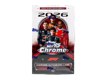 2026 Topps Chrome Formula 1 Hobby Box