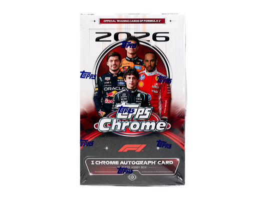 2026 Topps Chrome Formula 1 Hobby Box